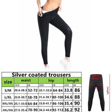 Load image into Gallery viewer, Women Hot Sweat Sauna Effect Slimming Leggings Silver Ion High Waist Trousers Sweating Weight Loss Pants Fat Burning Leggins 5XL
