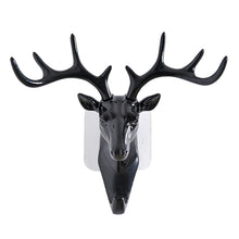 Load image into Gallery viewer, Wall Hanging Hook Deer Antlers Wall Coat Rack For Clothes Self Adhesive Display Racks Key Hanger Wall Storage Horns Hangers
