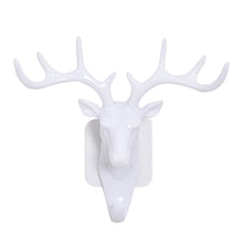 Load image into Gallery viewer, Wall Hanging Hook Deer Antlers Wall Coat Rack For Clothes Self Adhesive Display Racks Key Hanger Wall Storage Horns Hangers
