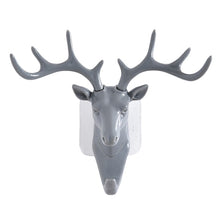 Load image into Gallery viewer, Wall Hanging Hook Deer Antlers Wall Coat Rack For Clothes Self Adhesive Display Racks Key Hanger Wall Storage Horns Hangers
