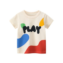 Load image into Gallery viewer, Cotton Children Kids T-shirt For Boys a Boy T Shirt Girls Tops Cartoon Baby Clothes Tee Short Sleeve Child&#39;s Shirts New 2021
