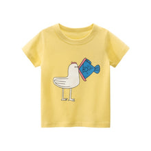 Load image into Gallery viewer, Cotton Children Kids T-shirt For Boys a Boy T Shirt Girls Tops Cartoon Baby Clothes Tee Short Sleeve Child&#39;s Shirts New 2021
