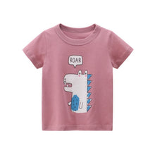 Load image into Gallery viewer, Cotton Children Kids T-shirt For Boys a Boy T Shirt Girls Tops Cartoon Baby Clothes Tee Short Sleeve Child&#39;s Shirts New 2021
