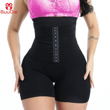 Load image into Gallery viewer, GUUDIA Women Waist Trainer Shapewear Tummy Control Body Shaper Shorts Hi-Waist Butt Lifter Thigh Slimmer Slimming Buckle Panties
