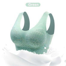 Load image into Gallery viewer, Sexy Lace Latex Bras Seamless Push Up Lingerie Underwear Fashion Sport Bra Comfortable Vest Bralette Sleep Bra
