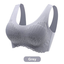 Load image into Gallery viewer, Sexy Lace Latex Bras Seamless Push Up Lingerie Underwear Fashion Sport Bra Comfortable Vest Bralette Sleep Bra
