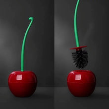 Load image into Gallery viewer, Toilet Brush and Holder Creative cherry shape WC Toilet Brush Cleaning brush For Bathroom Lavatory Long Handle Toilet Bowl Brush
