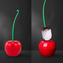 Load image into Gallery viewer, Toilet Brush and Holder Creative cherry shape WC Toilet Brush Cleaning brush For Bathroom Lavatory Long Handle Toilet Bowl Brush
