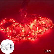 Load image into Gallery viewer, Christmas Decoration for Home 3m Curtain String Light Flash Fairy Garland Home decor Wedding Decoration 2021 Happy New Year
