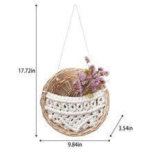 Load image into Gallery viewer, Macrame Boho Tapestry Wall Hanging Hand-woven Home Decoration Accessories Nordic Art Tassel Apartment Dorm Room Decoration
