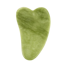 Load image into Gallery viewer, Natural Jade Face Massager Gua sha Scraper Board Facial Guasha Meridian Muscle Relaxation Skin Lifting Face Thin Gouache Scraper
