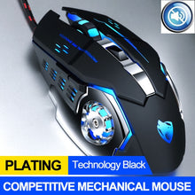 Load image into Gallery viewer, Professional Wired Gaming Mouse 6 Button 3200DPI LED Optical USB Computer Mouse Game Mice Silent Mouse Mause For PC laptop Gamer
