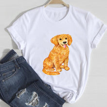 Load image into Gallery viewer, JKLPOLQ Summer Women&#39;s T-shirt Flowers Owl Animal Cartoon Clothes Lady Tops Woman Vintage Graphic Female Casual Tee
