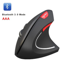 Load image into Gallery viewer, Vertical Ergonomic Gaming Mouse Wireless Bluetooth Gamer KIT USB Rechargeable 2.4G Optical Mause For PC Laptop Notebook Computer
