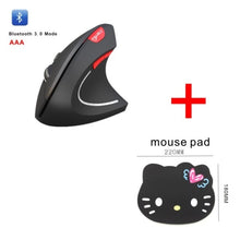 Load image into Gallery viewer, Vertical Ergonomic Gaming Mouse Wireless Bluetooth Gamer KIT USB Rechargeable 2.4G Optical Mause For PC Laptop Notebook Computer
