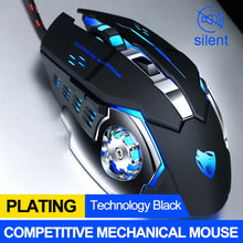 Load image into Gallery viewer, Pro Gamer Gaming Mouse 8D 3200DPI Adjustable Wired Optical LED Computer Mice USB Cable Silent Mouse for laptop PC
