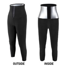 Load image into Gallery viewer, WENYUJH Women Sauna Pants Thermo Sweat Leggings Slimming Body Shaper Tummy Control Fitness Workout Panties Waist Trainer Shorts
