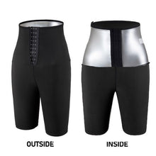 Load image into Gallery viewer, WENYUJH Women Sauna Pants Thermo Sweat Leggings Slimming Body Shaper Tummy Control Fitness Workout Panties Waist Trainer Shorts
