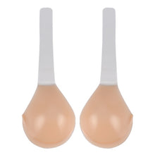 Load image into Gallery viewer, 2pcs/Pair Reusable Silicone Bar Nipple Cover Push Up Sticky Bar Lift Up Invisible Bar Conceal Breast Lift Bra
