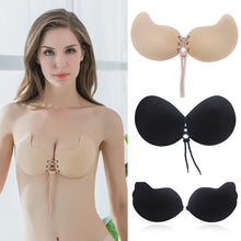 Load image into Gallery viewer, Sexy Underwear Adhesive Invisible Strapless Bra Women Girl 3Pcs/Set Push Up Breast Front Closure Bandage Party Dress Lingerie
