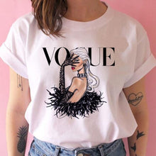 Load image into Gallery viewer, Vogue Women Tshirt Kawaii Funny Ulzzang t-shirt Harajuku Style Graphic Female Clothes T Shirt Fashion Flower Shirt Y2kTops
