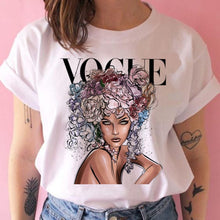 Load image into Gallery viewer, Vogue Women Tshirt Kawaii Funny Ulzzang t-shirt Harajuku Style Graphic Female Clothes T Shirt Fashion Flower Shirt Y2kTops
