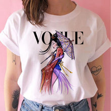 Load image into Gallery viewer, Vogue Women Tshirt Kawaii Funny Ulzzang t-shirt Harajuku Style Graphic Female Clothes T Shirt Fashion Flower Shirt Y2kTops
