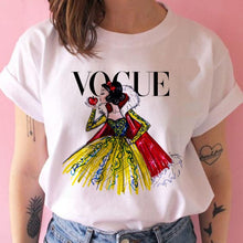 Load image into Gallery viewer, Vogue Women Tshirt Kawaii Funny Ulzzang t-shirt Harajuku Style Graphic Female Clothes T Shirt Fashion Flower Shirt Y2kTops
