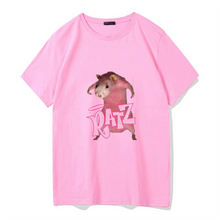 Load image into Gallery viewer, Muyogrt Ratz Animal Kawaii Summer Femme T-shirts Short Sleeve Harajuku Loose Pink Tee Shirt Streetwear Gothic Women Clothes Tops
