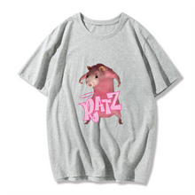 Load image into Gallery viewer, Muyogrt Ratz Animal Kawaii Summer Femme T-shirts Short Sleeve Harajuku Loose Pink Tee Shirt Streetwear Gothic Women Clothes Tops
