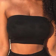 Load image into Gallery viewer, 2020 Summer Sleeveless Womens Bralette Plain Off Shoulder Vest Crop Top Tank Tops Bras Bustier Party Solid Sexy Hot Clothes
