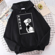 Load image into Gallery viewer, Haikyuu Japan Anime Kageyama Hoodie Male Hip Hop Karasuno High School Sweatshirt 2021 Funny Streetwear Unisex Fleece Hooded Men
