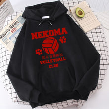 Load image into Gallery viewer, Haikyuu Japan Anime Kageyama Hoodie Male Hip Hop Karasuno High School Sweatshirt 2021 Funny Streetwear Unisex Fleece Hooded Men
