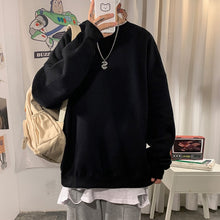 Load image into Gallery viewer, LAPPSTER Men Solid 7 Colors Harajuku Hoodies 2021 Mens Autumn Korean Fashions Oversized Sweatshirts Japanese Streetwear Clothes
