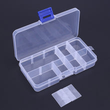 Load image into Gallery viewer, New 10 Compartments Pouch Storage Box Transparent Fishing Lure Square Fishing Box Spoon Hook Lure Tackle Box Fish Accessory Box
